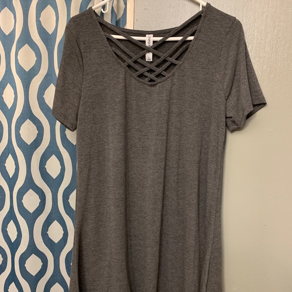 Brand new grey zenana top! - Picture 1 of 3